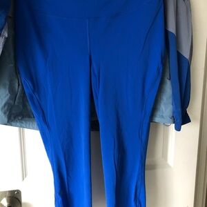 Lululemon Athletica Vibrant Blue Leggings